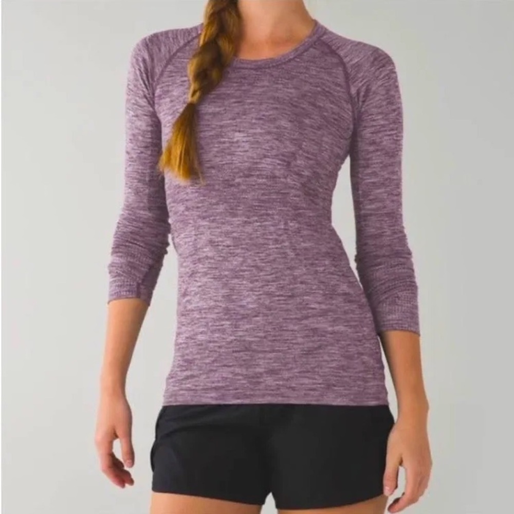 Lululemon Swiftly Tech Heathered Purple - image 1